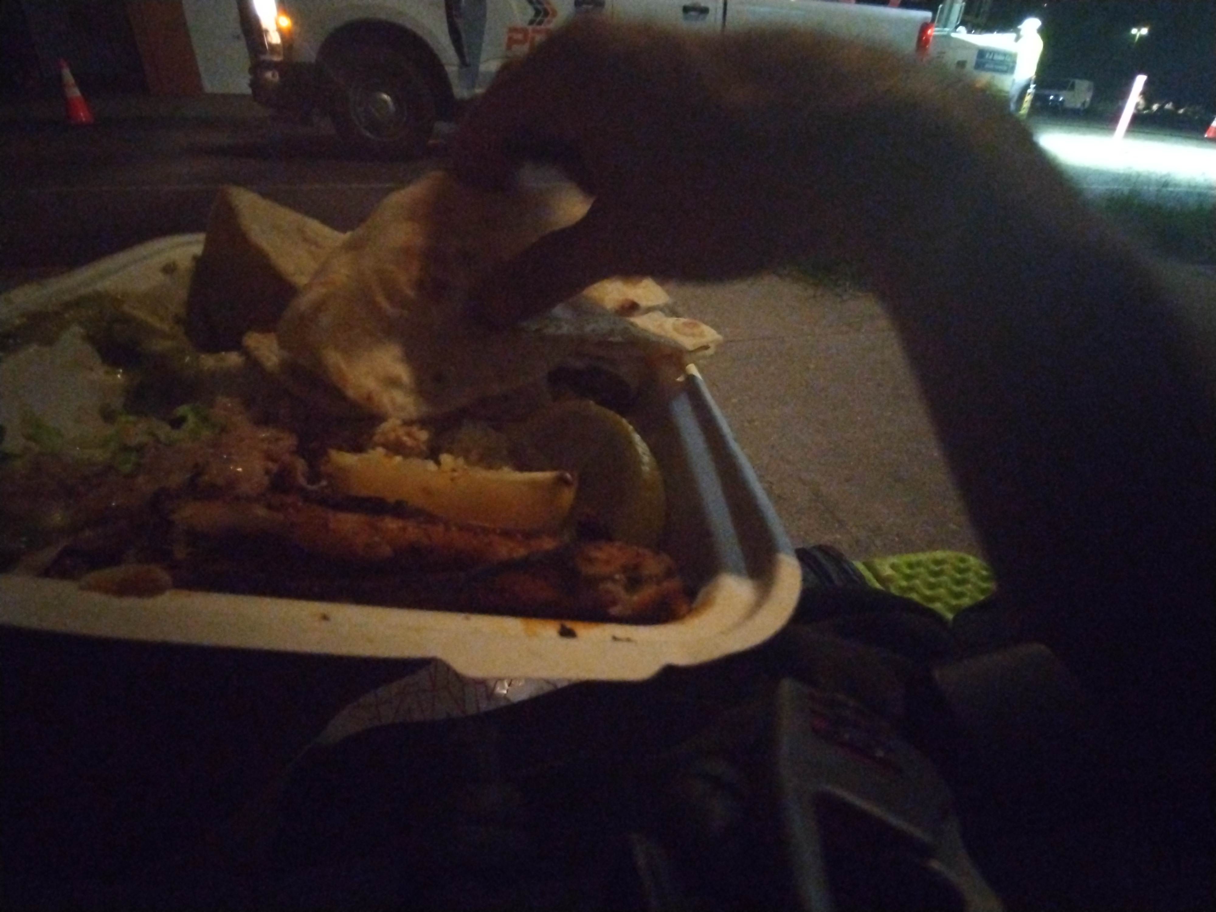 Late Night Rhythms and Technical Focus on the Sidewalk