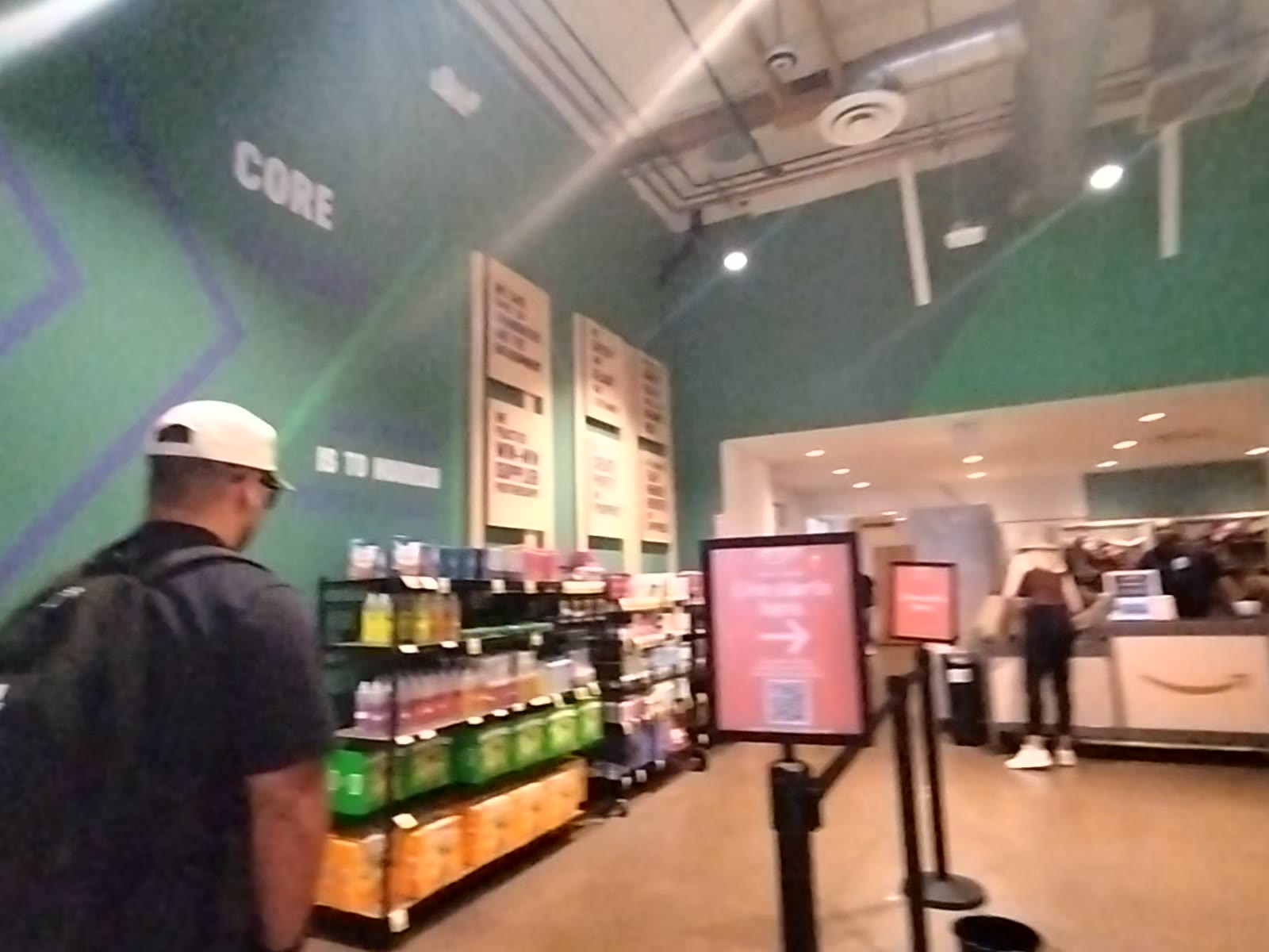 Walking Through a Market