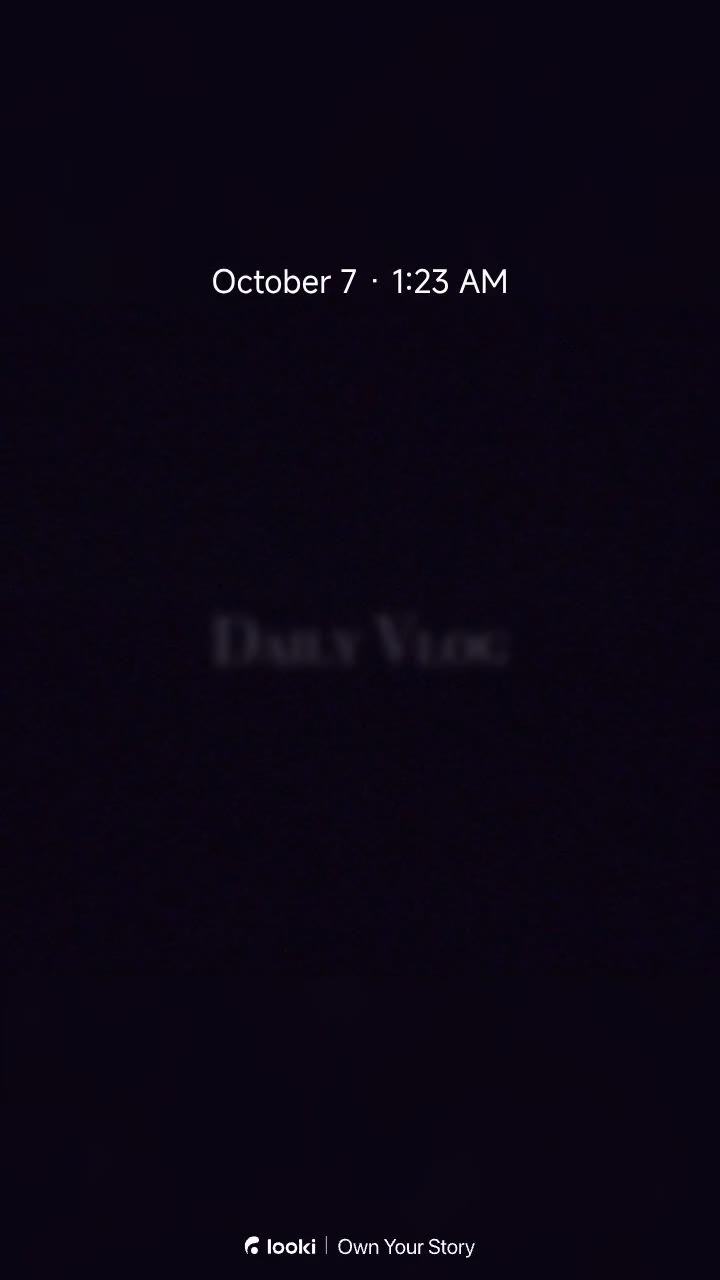 Daily Vlog (Oct 07, 2026): Late Night Thoughts, Morning Streets, and Quiet Creative Focus