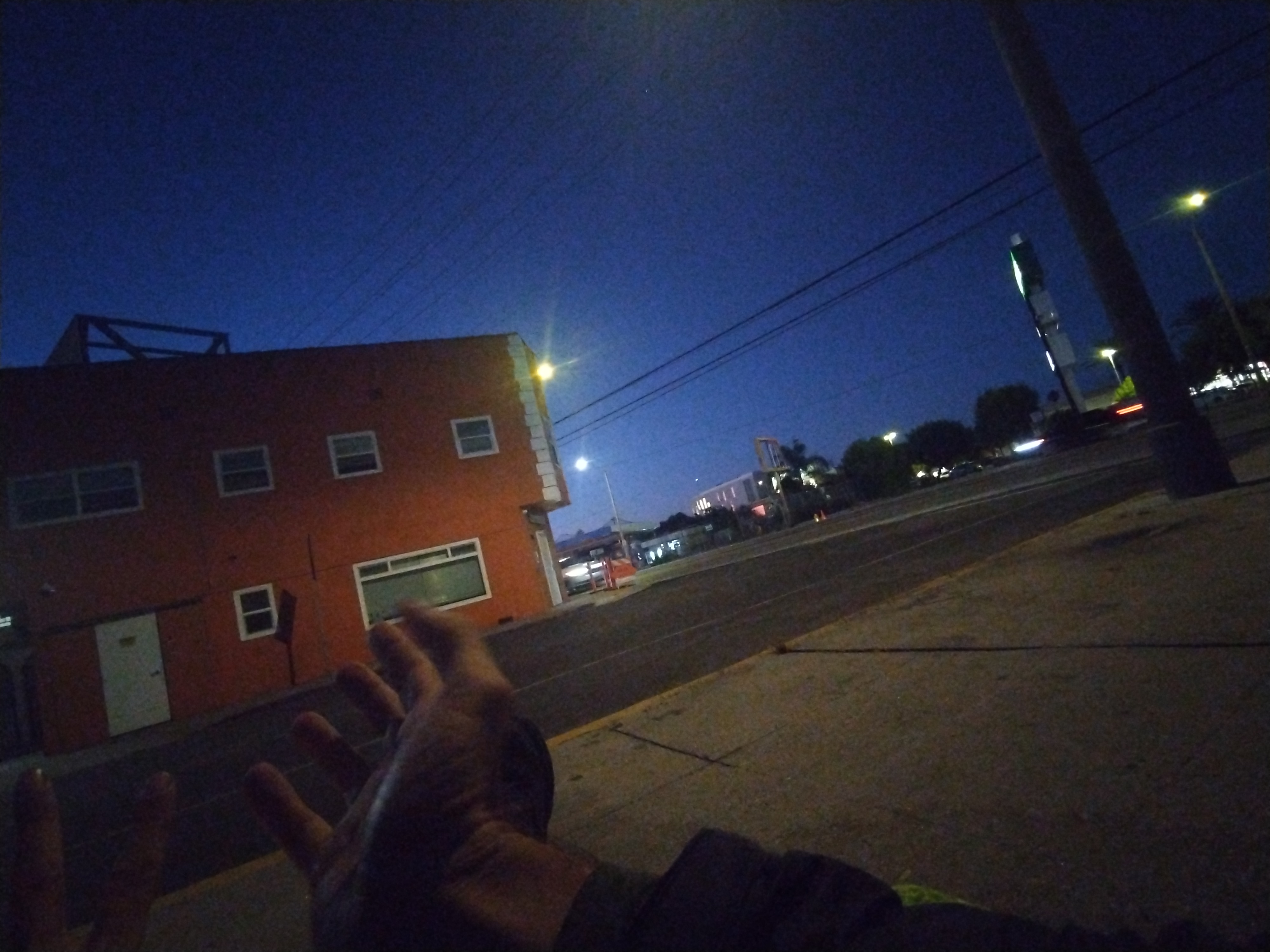 Dawn Scooter Ride through the City