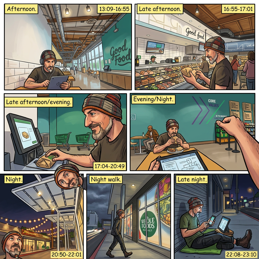 Daily Comic (Oct 10, 2026): Warm Light, Long Day