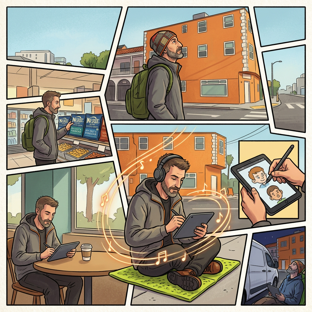 Daily Comic (Oct 1, 2026): Quiet Little Journey